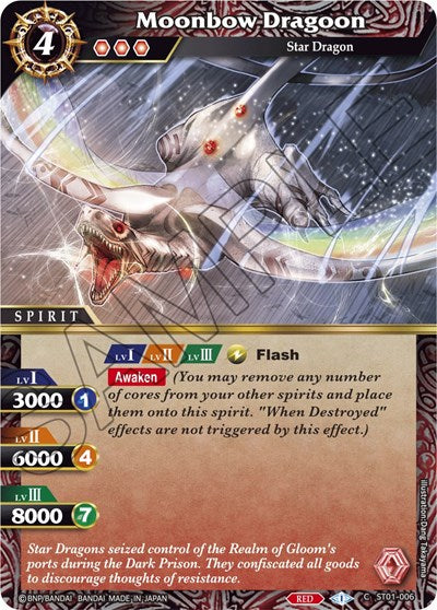 Moonbow Dragoon (Starter Deck 01: Dragon Onslaught) Near Mint - Nick Nack's Full Frontal Attack