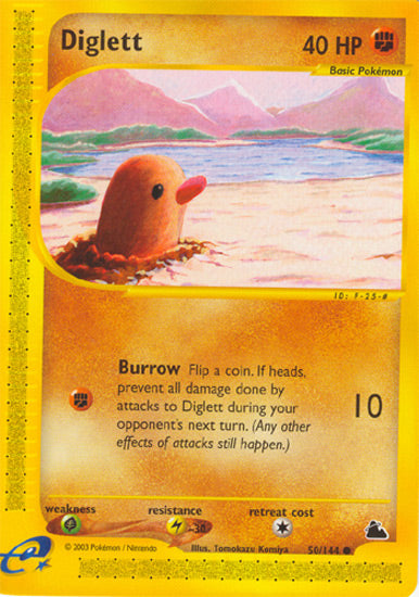 Diglett (Skyridge) Light Play