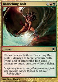 Branching Bolt (Shards of Alara) Light Play - Nick Nack's Full Frontal Attack