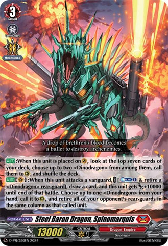 Steel Baron Dragon, Spinomarquis (D-PR/386EN) [D Promo Cards]