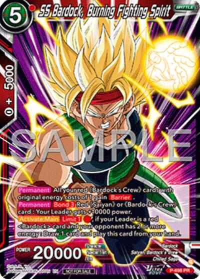 SS Bardock, Burning Fighting Spirit (Ultra-Bout Series Tournament Pack Vol.13) (Tournament Promotion Cards) Near Mint