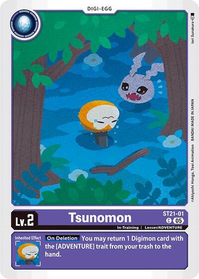 Tsunomon (Starter Deck 21: Hero of Hope) Near Mint