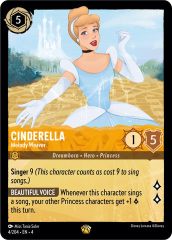 Cinderella - Melody Weaver (4/204) [Ursula's Return]