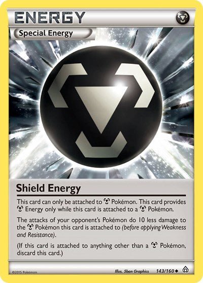 Shield Energy (XY - Primal Clash) Light Play - Nick Nack's Full Frontal Attack