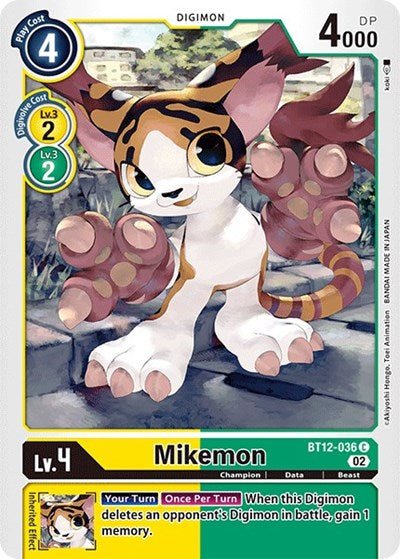 Mikemon (Across Time) Near Mint - Nick Nack's Full Frontal Attack