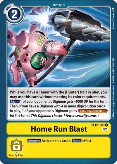 Home Run Blast (Across Time) Near Mint - Nick Nack's Full Frontal Attack