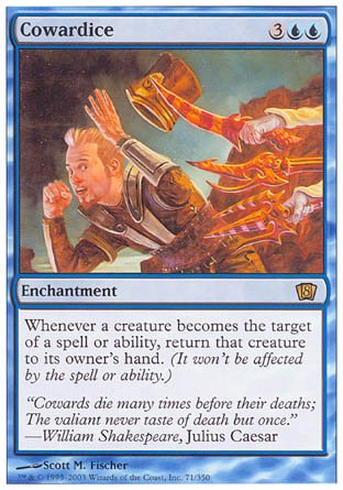 Cowardice (8th Edition) Near Mint - Nick Nack's Full Frontal Attack