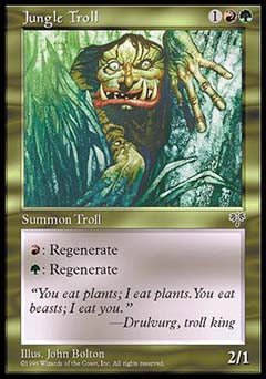 Jungle Troll (Mirage) Light Play - Nick Nack's Full Frontal Attack