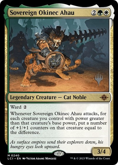 Sovereign Okinec Ahau (Promo Pack: The Lost Caverns of Ixalan) Near Mint