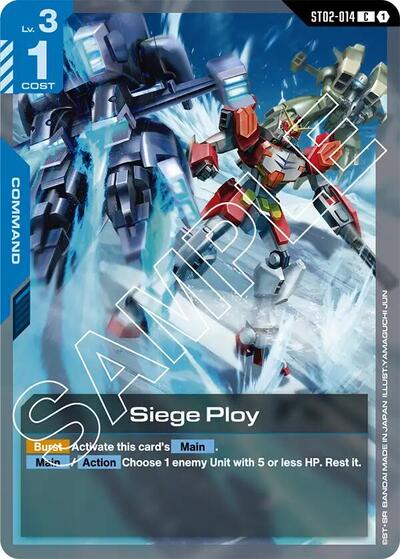 Siege Ploy (Starter Deck 02: Wings of Advance) Near Mint