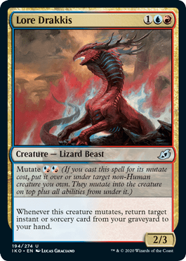 Lore Drakkis (Ikoria: Lair of Behemoths) Near Mint - Nick Nack's Full Frontal Attack