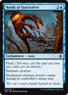 Bonds of Quicksilver (Conspiracy: Take the Crown) Near Mint - Nick Nack's Full Frontal Attack