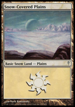 Snow-Covered Plains (Coldsnap) Light Play - Nick Nack's Full Frontal Attack