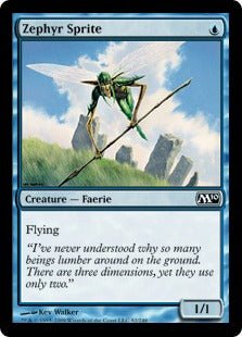 Zephyr Sprite (Magic 2010 Core Set) Near Mint - Nick Nack's Full Frontal Attack