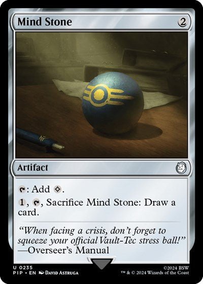 Mind Stone (Universes Beyond: Fallout) Near Mint Foil - Nick Nack's Full Frontal Attack