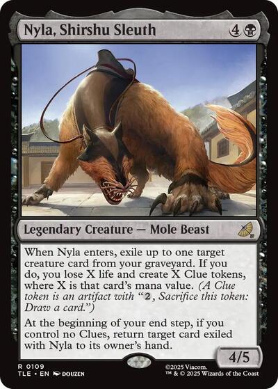 Nyla, Shirshu Sleuth (Avatar: The Last Airbender: Eternal-Legal) Near Mint Foil