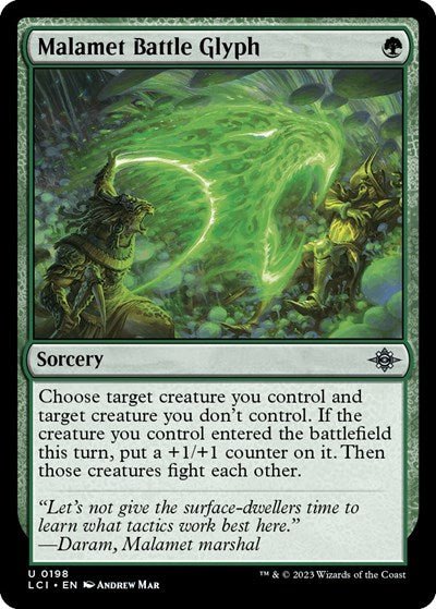 Malamet Battle Glyph (The Lost Caverns of Ixalan) Near Mint - Nick Nack's Full Frontal Attack