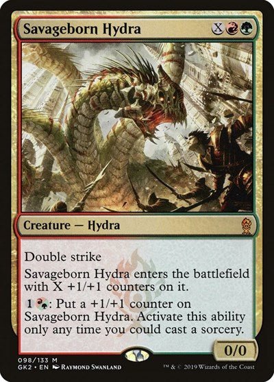 Savageborn Hydra (Ravnica Allegiance: Guild Kits) Near Mint - Nick Nack's Full Frontal Attack