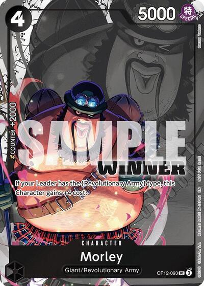 Morley (Winner Pack 2026 Vol. 1) (One Piece Promotion Cards) Near Mint Foil