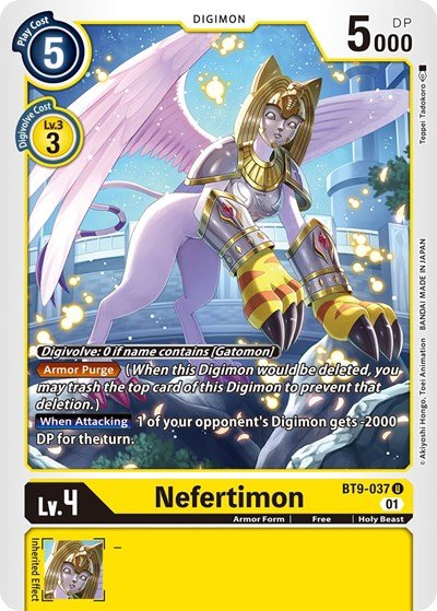 Nefertimon (X Record) Near Mint - Nick Nack's Full Frontal Attack
