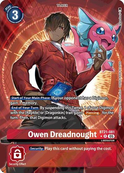 Owen Dreadnought (Alternate Art) (World Convergence) Near Mint Foil - Nick Nack's Full Frontal Attack