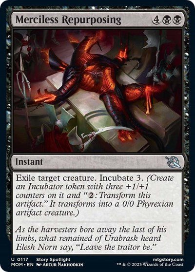 Merciless Repurposing (March of the Machine) Near Mint - Nick Nack's Full Frontal Attack