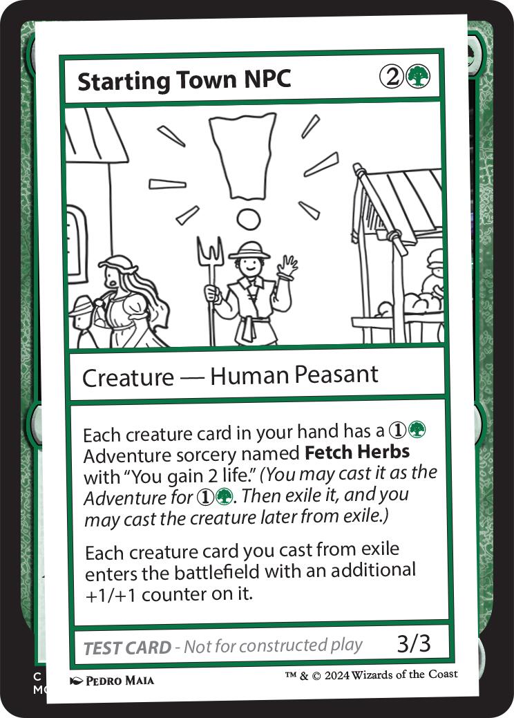 Starting Town NPC