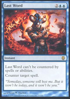 Last Word (Darksteel) Light Play - Nick Nack's Full Frontal Attack