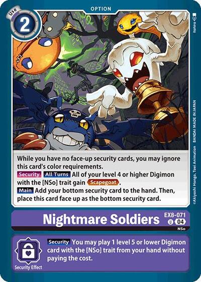Nightmare Soldiers (Chain of Liberation) Near Mint - Nick Nack's Full Frontal Attack