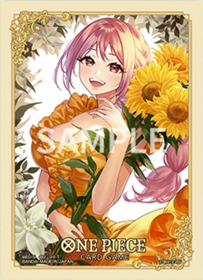One Piece Card Game Official Sleeves: TCG+ Store Edition Vol. 4 Rebecca (70 - Pack) - Nick Nack's Full Frontal Attack