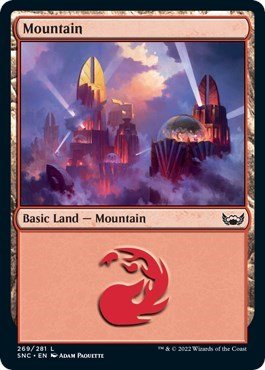 Mountain (269) (Streets of New Capenna) Near Mint - Nick Nack's Full Frontal Attack