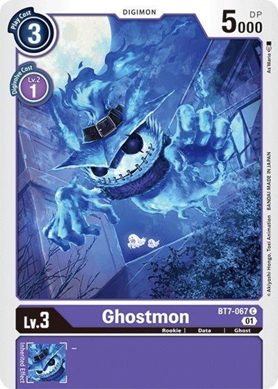 Ghostmon (The Next Adventure) Near Mint - Nick Nack's Full Frontal Attack