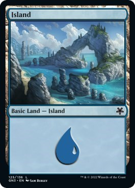 Island (125) (Magic Game Night: Free-For-All) Near Mint