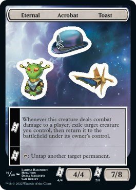 Eternal Acrobat Toast (Unfinity) Near Mint - Nick Nack's Full Frontal Attack
