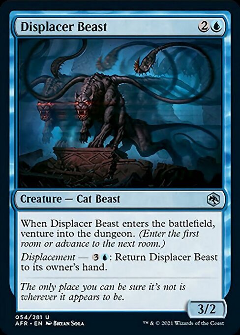 Displacer Beast (Adventures in the Forgotten Realms) Near Mint - Nick Nack's Full Frontal Attack