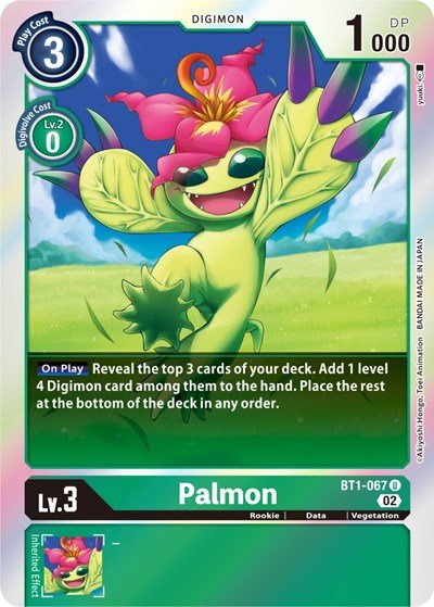 Palmon (Resurgence Booster Reprint) (Resurgence Booster) Near Mint Foil - Nick Nack's Full Frontal Attack