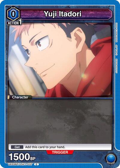 Yuji Itadori (037) (Jujutsu Kaisen) Near Mint - Nick Nack's Full Frontal Attack
