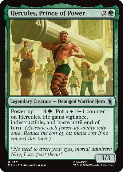 Hercules, Prince of Power (Marvel Super Heroes) Near Mint - Nick Nack's Full Frontal Attack