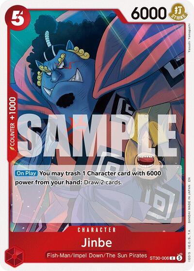 Jinbe (Starter Deck EX: Luffy & Ace) Near Mint