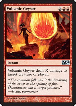 Volcanic Geyser (Magic 2014 Core Set) Near Mint - Nick Nack's Full Frontal Attack