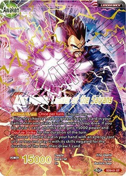 King Vegeta // King Vegeta, Leader of the Saiyans (Assault of the Saiyans) Near Mint