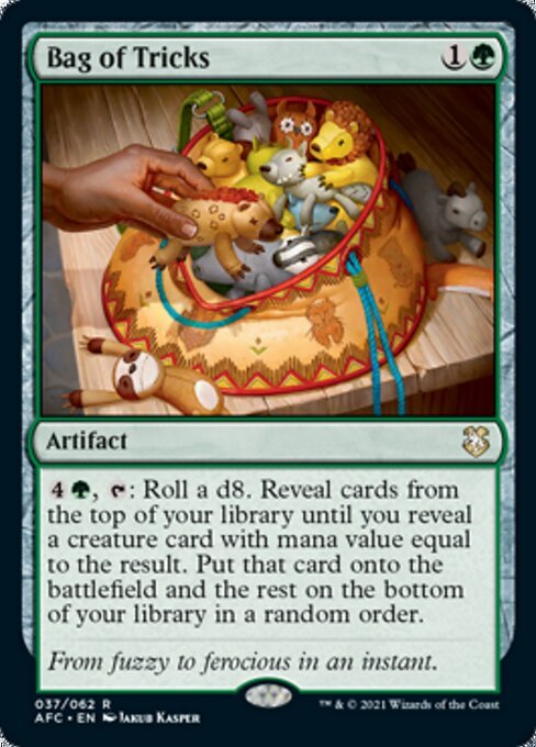 Bag of Tricks (Commander 2021 Forgotten Realms) Near Mint - Nick Nack's Full Frontal Attack