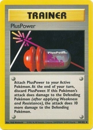 PlusPower (Base Set) Light Play Unlimited - Nick Nack's Full Frontal Attack