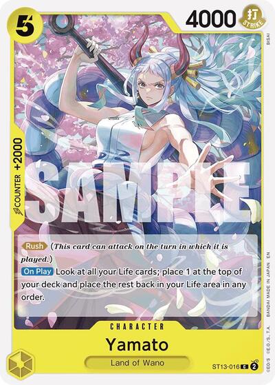 Yamato (Reprint) (Starter Deck 28: GREEN/YELLOW Yamato) Near Mint - Nick Nack's Full Frontal Attack