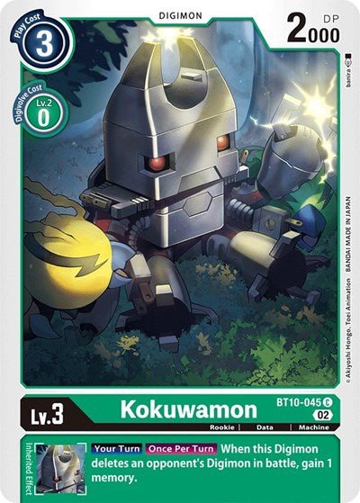 Kokuwamon (Xros Encounter) Near Mint - Nick Nack's Full Frontal Attack