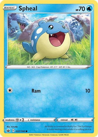 Spheal (SWSH06: Chilling Reign) Near Mint