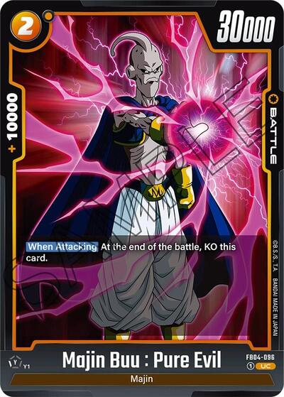 Majin Buu : Pure Evil (Ultra Limit) Near Mint