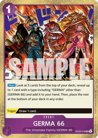 GERMA 66 (Pirate Foil) (Premium Booster - The Best - Vol. 2) Near Mint Foil - Nick Nack's Full Frontal Attack