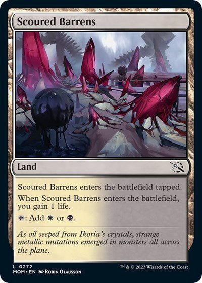 Scoured Barrens (March of the Machine) Near Mint - Nick Nack's Full Frontal Attack