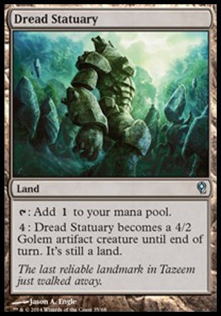 Dread Statuary (Duel Decks: Jace vs Vraska) Near Mint - Nick Nack's Full Frontal Attack